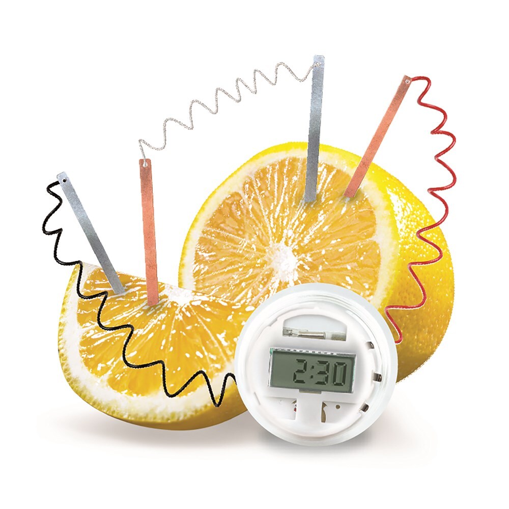4M KidzLabs Lemon Clock Educational Kids/Children Learning Activity Toy 5y+ — image 2
