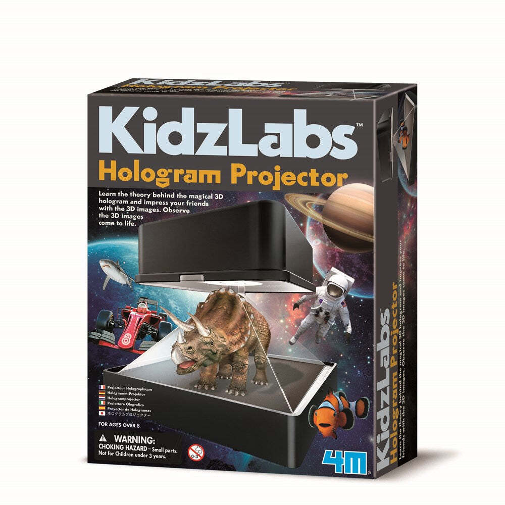 4M KidzLabs Hologram Projector Educational Kids/Toddler Fun Activity Toy 8y+