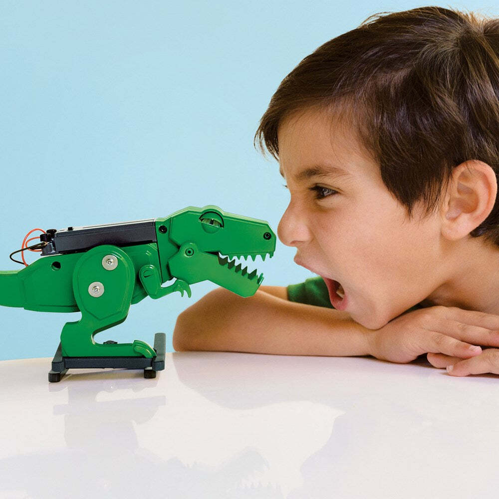 4M KidzRobotix Tyrannosaurus Rex Robot Build/Play Moving/Walking Kids Toy 8y+ — image 3