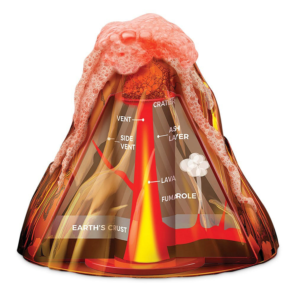 4M KidzLabs Table-Top Volcano Kids/Children Science Educational Play Toy 5y+ (3 Pack) — image 3