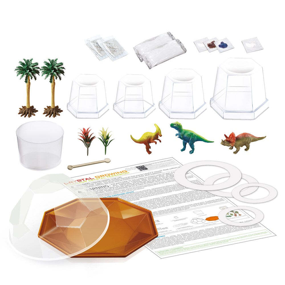 4M Crystal Growing Dinosaur Crystal Terrarium Educational Kids Art/Craft 10y+ — image 2