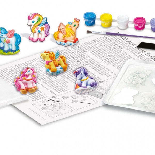 4M Mould & Paint Unicorn Magnet/Badges Kids/Children Art Painting Activity 5y+ — image 2