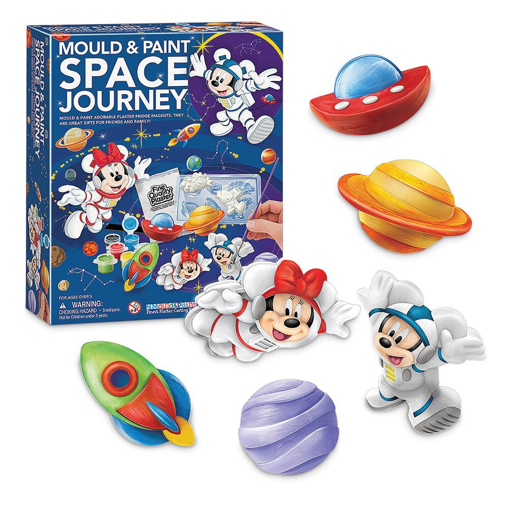 4M Mould & Paint Disney Space Journey Kids/Children Activity Craft Kit 5y+ (2 Pack) — image 2