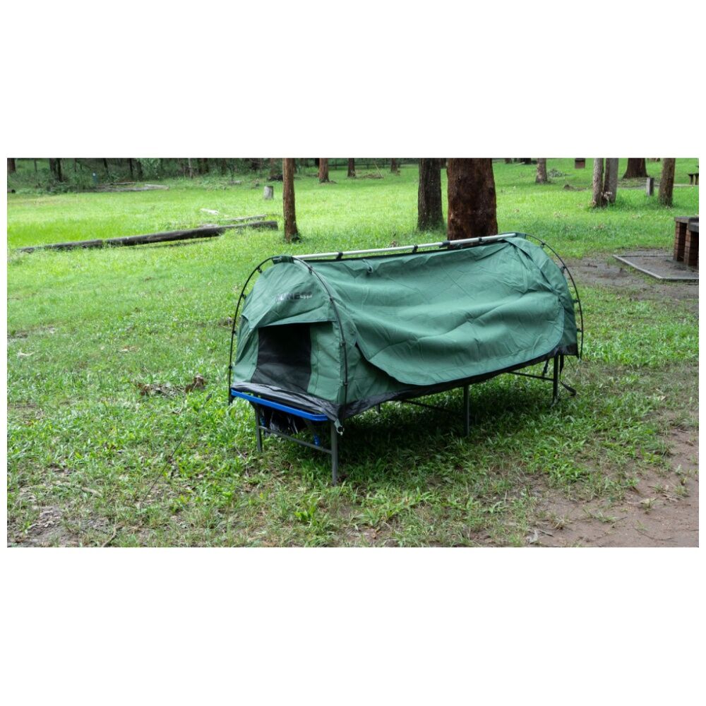 Quest Outdoors 213x76cm Swag & Mattress Platform Steel Frame Camping Accessory — image 2