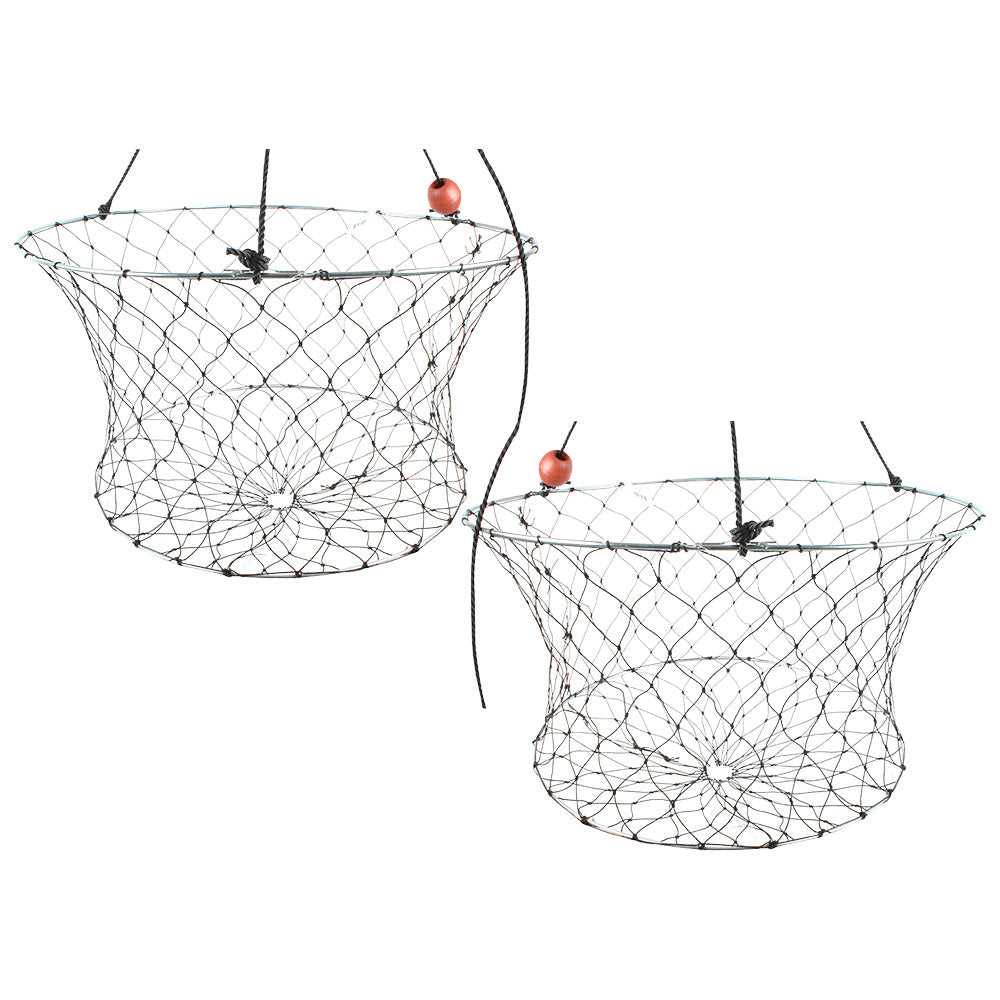 Fishteck Net Crab 60cm All Mesh 4.3C Camping Outdoor Accessories/Equipment (2 Pack)