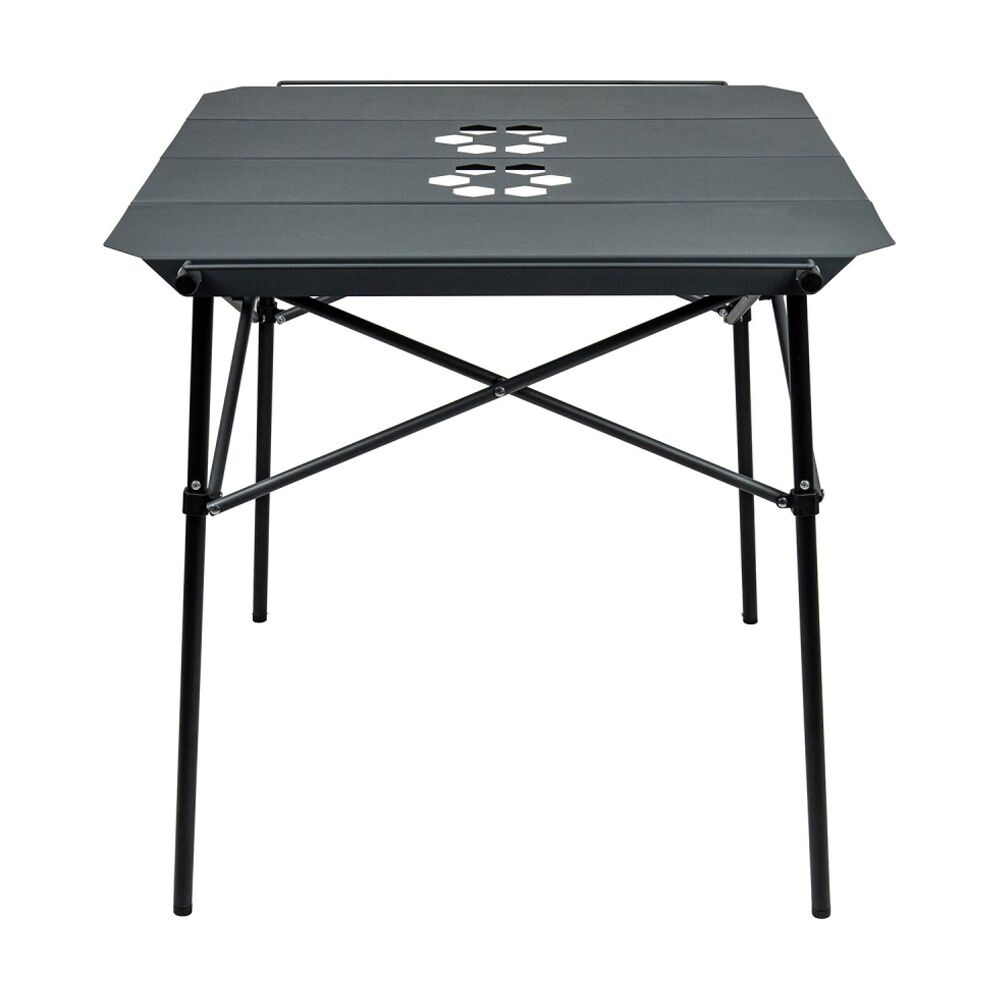 Quest Outdoors 70cm Vapour Square Slat Camping Folding Table Heat Resistant — image 3