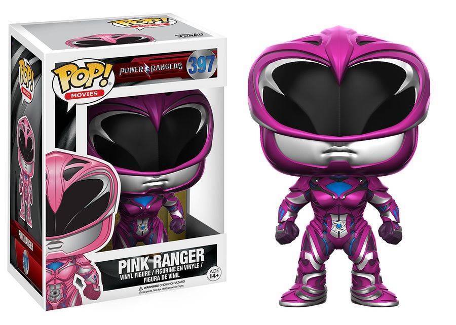 Pop! 10cm Vinyl Power Rangers Movie Pink Ranger #397 Collectable Funko Figurine — image 2