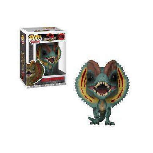 Pop! Funko 10cm Figurine Jurassic Park Dilophosaurus w/Chase #550 Collectable 3+