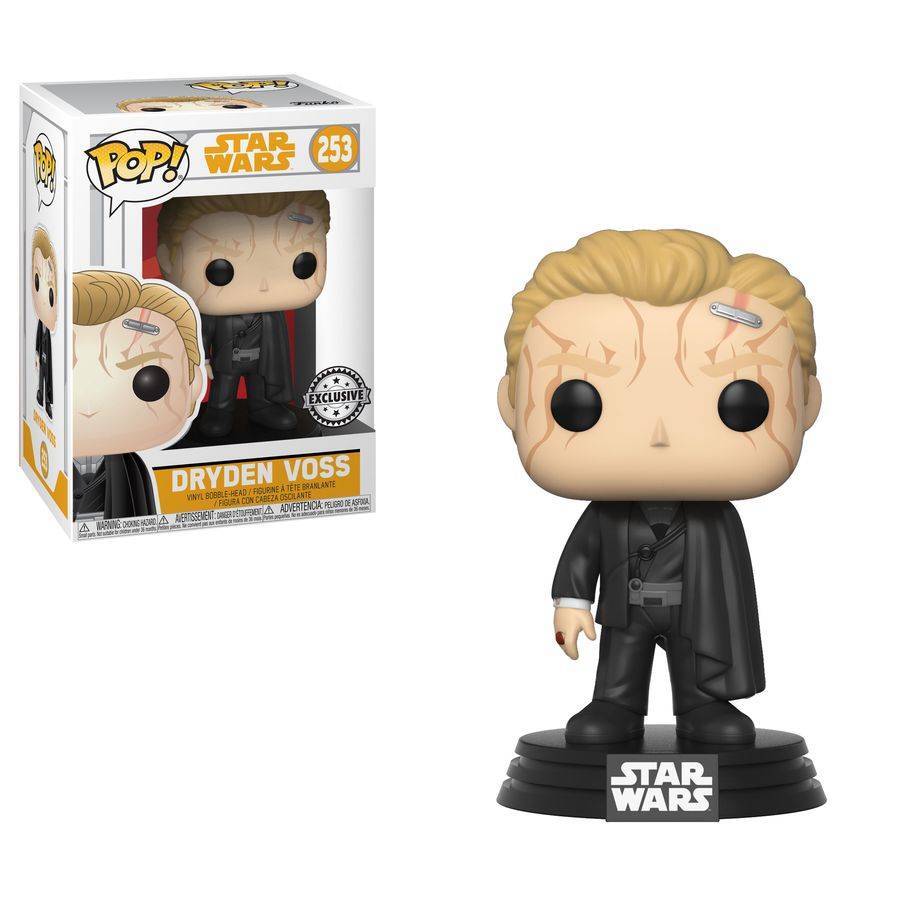 Pop! Vinyl Star Wars Solo Dryden Voss #253 Funko 10cm Figurine Collectable Toy