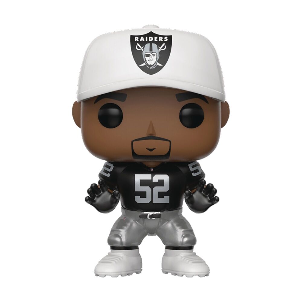 Pop! Funko 10cm Figurine NFL Raiders Khalil Mack #96 Collectable Vinyl Toy 3y+ — image 2