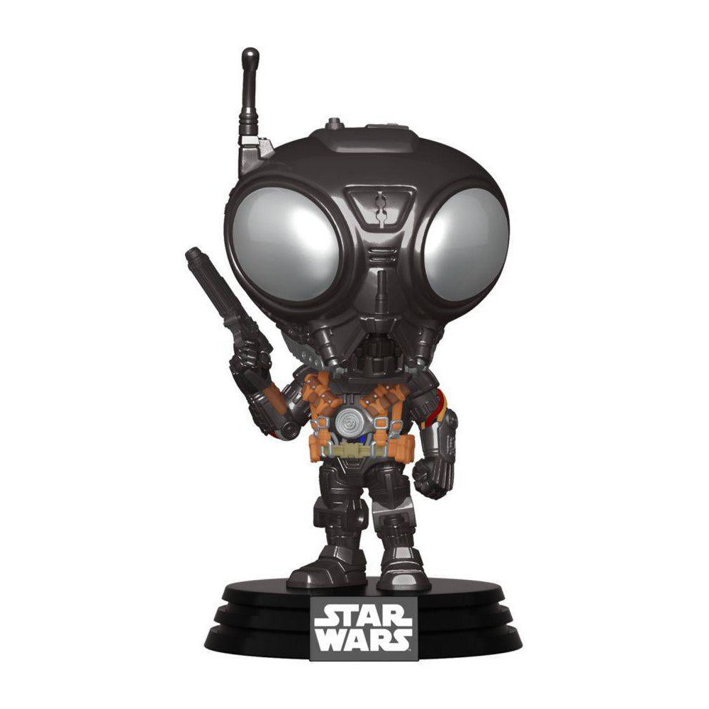 Pop! Vinyl Star Wars Mandalorian Q9Zero MT Funko 10cm Figurine Collectable Toy