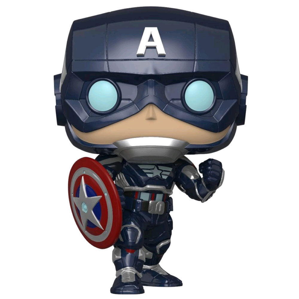 Pop! Avengers Gamerverse 10cm Figure Captain America Vinyl Figurine/Collectables — image 2
