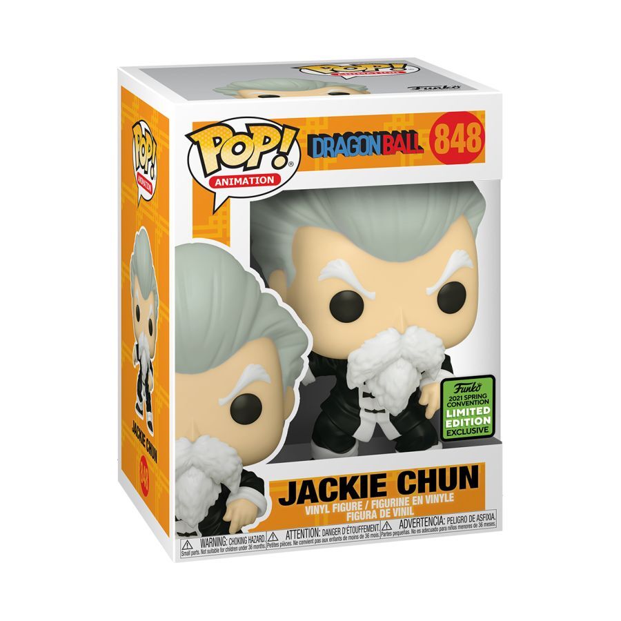 Pop! 10cm Figurine Dragon Ball Z Jackie Chun EC21 RS Vinyl Toy Collectable 3+ — image 2