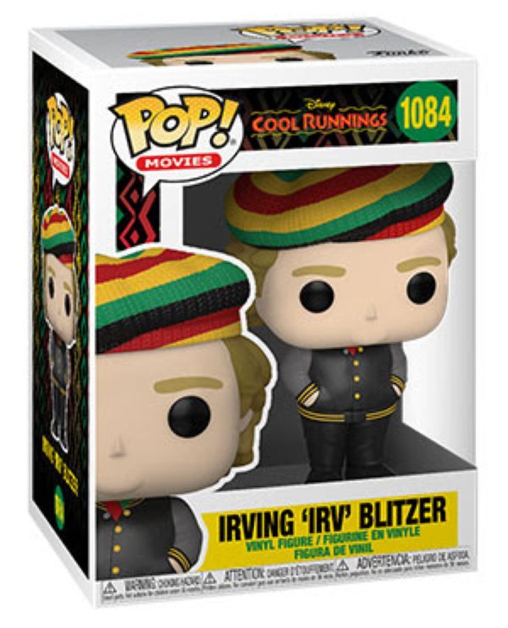 Pop! Funko 10cm Cool Runnings Irving Irv Blitzer #1084 Vinyl Figurine 3y+ Toy — image 2