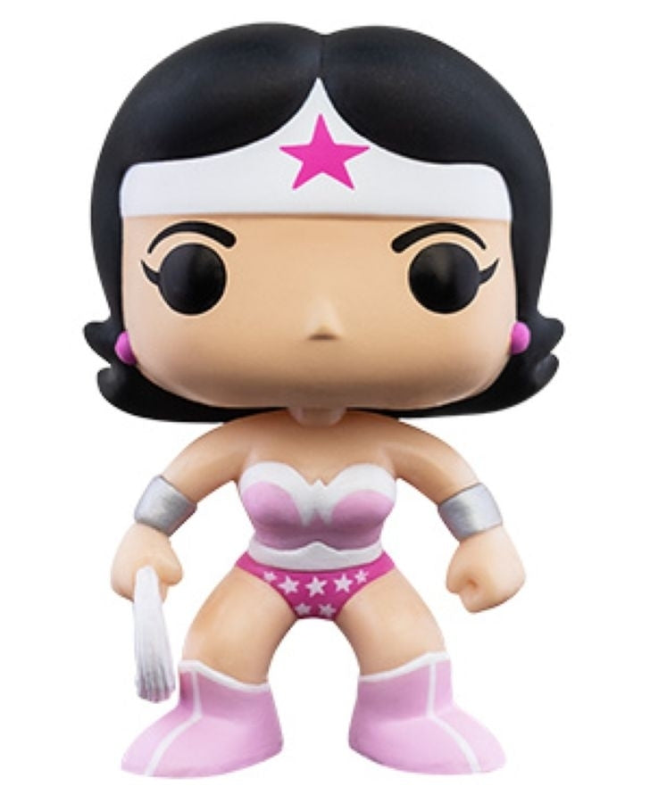 Pop! Pop Vinyl Wonder Woman Breast Cancer Awareness 10cm Collectible Action Figure