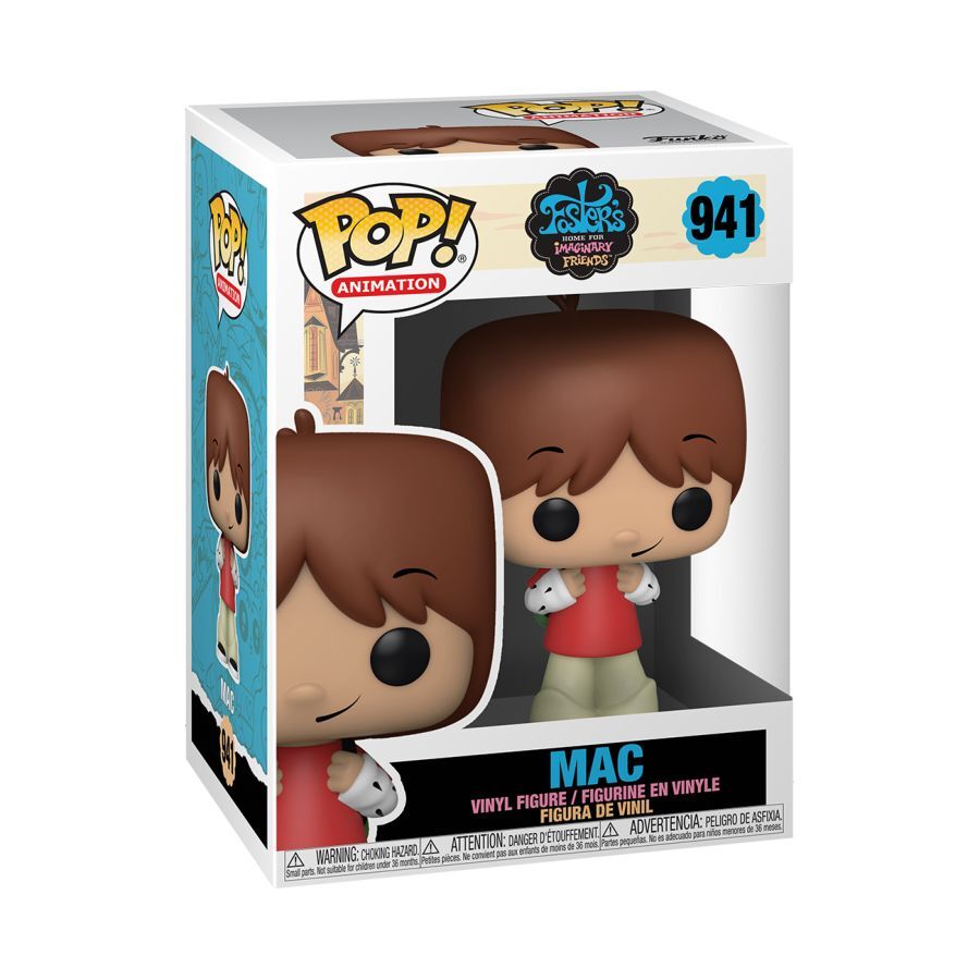 Pop! Funko 10cm Vinyl Foster's Home Mac #941 Collectable Figurine Toy Kids 3y+ — image 2