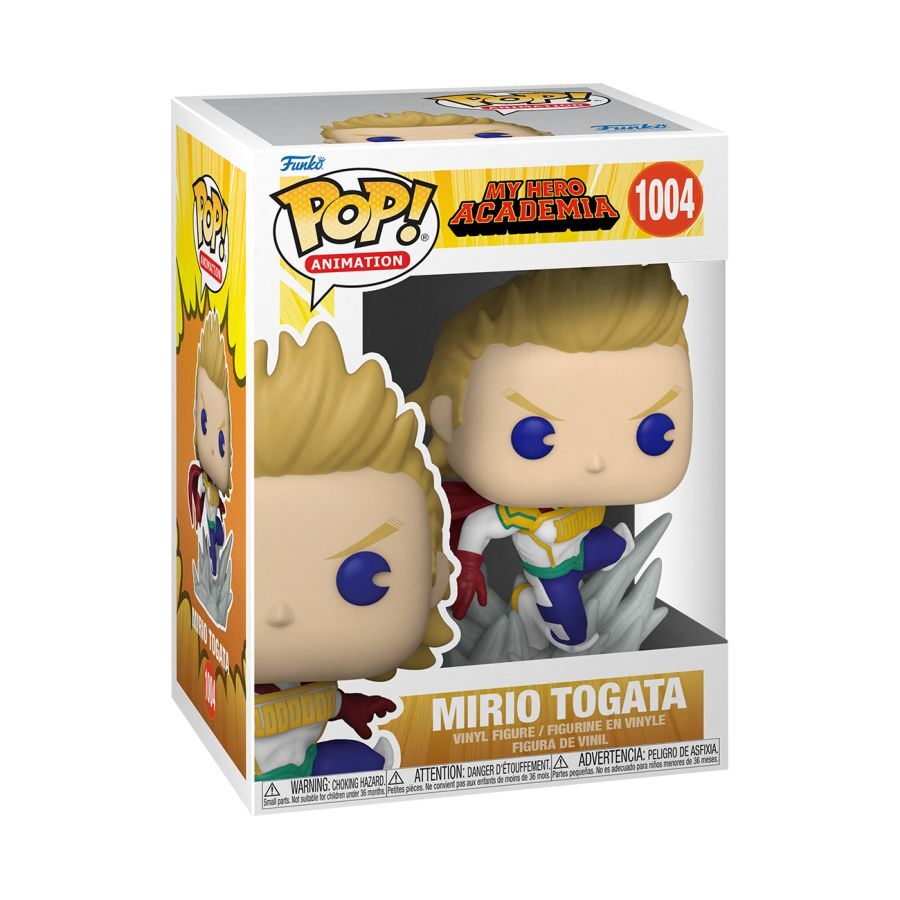 Pop! Funko 10cm Figurine My Hero Academia Mirio Hero Costume #1004 Vinyl Toy 3y+ — image 2