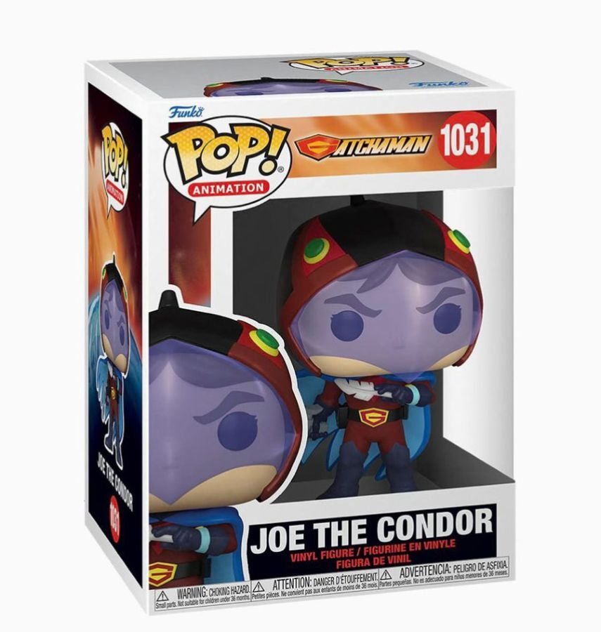 Pop! Pop Vinyl Figurine Gatchaman Joe The Condor Collectible 10cm Action Figures — image 2