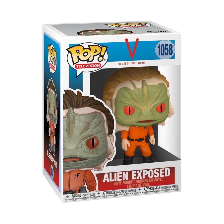 Pop! Funko 10cm Vinyl Figurine V Exposed Alien #1058 Collectable Kids 3y+ Toy — image 2