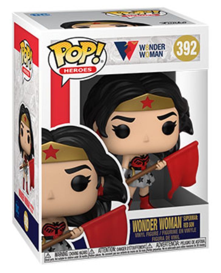 Pop! Vinyl Figurine Wonder Woman 80th WWoman Red Son #392 Collectable Toy 3y+ — image 2