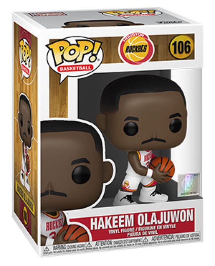 Pop! Pop NBA Legends Hakeem Olajuwon Pop Rockets Home Vinyl Action Figure 10cm — image 2