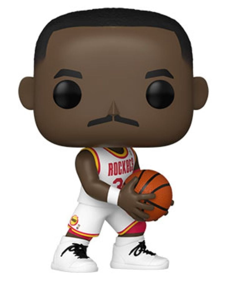 Pop! Pop NBA Legends Hakeem Olajuwon Pop Rockets Home Vinyl Action Figure 10cm