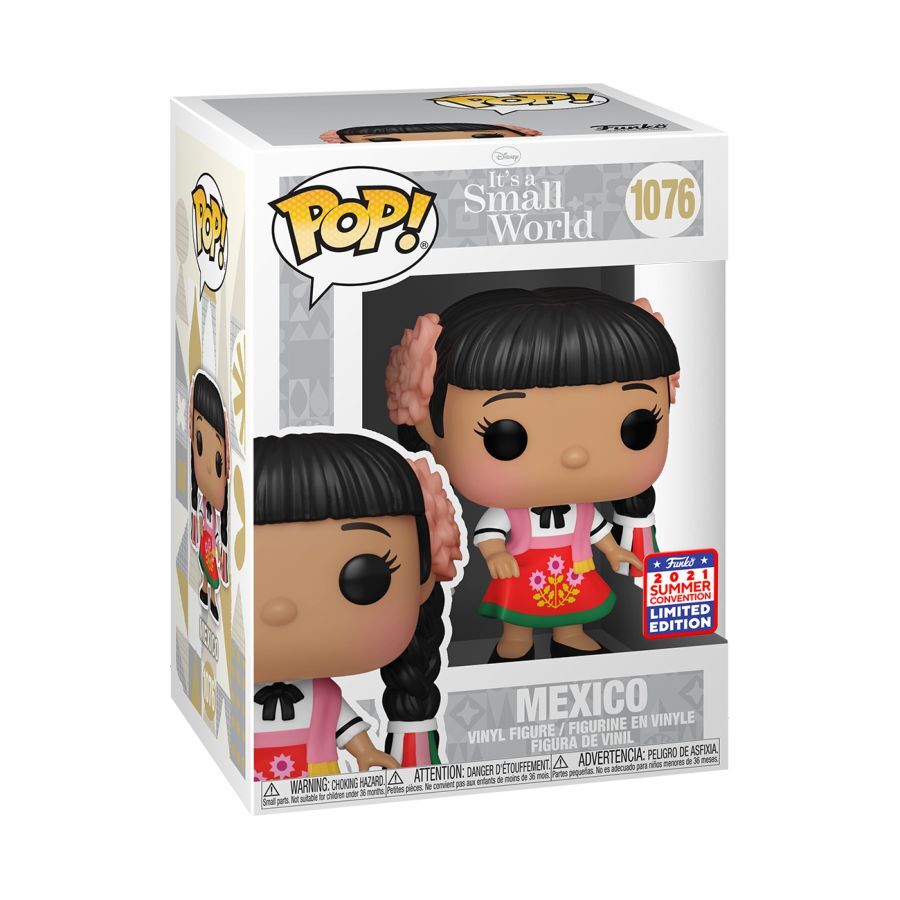 Pop! Funko 10cm Disney Small World Mexico #1076 Vinyl Figurine/Collectables Toy — image 2