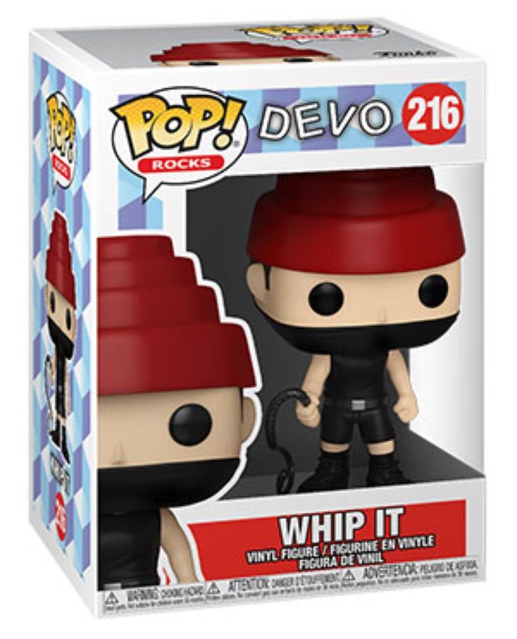 Pop! Funko 10cm Figure Devo Whip It #216 Vinyl Figurine/Collectables 3y+ Toy — image 2