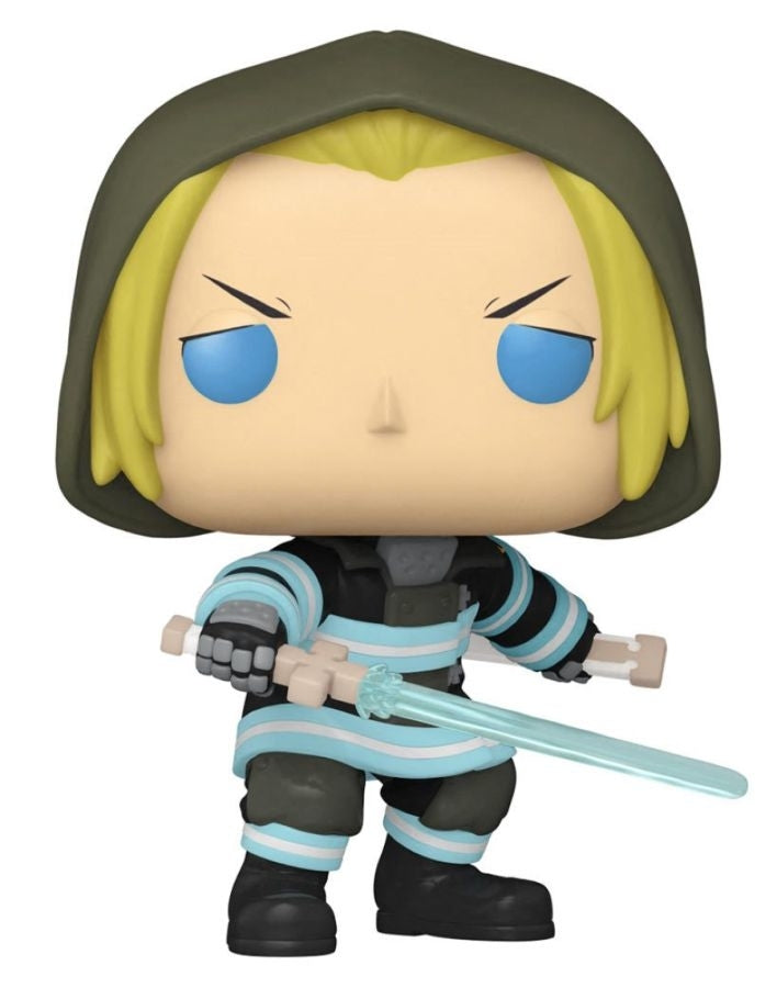 Pop! Funko 10cm Vinyl Fire Force Arthur w/ Sword #978 Collectable Figurine Toy
