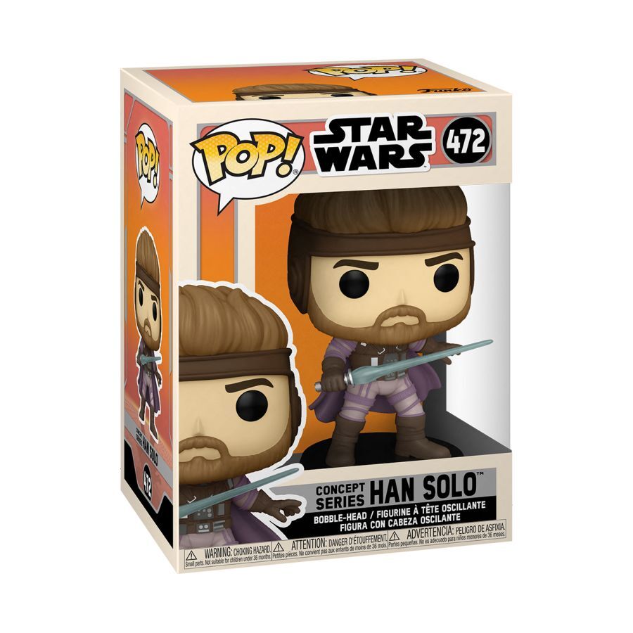 Pop! Vinyl Star Wars Han Solo Concept #472 Funko 10cm Figurine Collectable Toy — image 2