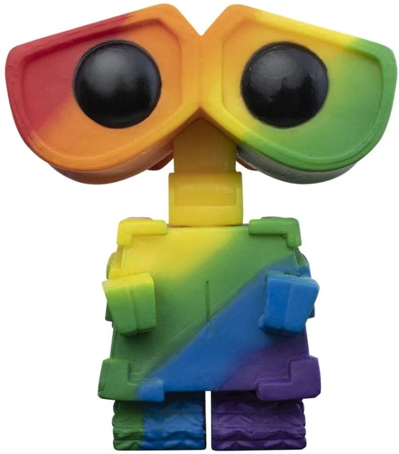 Pop! Funko 10cm Figurine Pixar WallE Rainbow Pride #45 Vinyl Collectable Toy 3y+