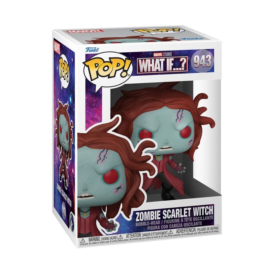Pop! Pop Vinyl Figurine What If - Zombie Scarlet Witch - Collectible 10cm Figure — image 2