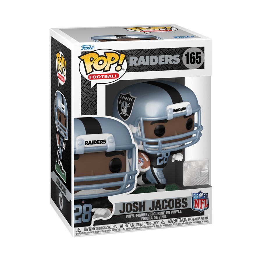 Pop! Vinyl NFL Raiders Josh Jacobs Home #165 Collectable Figurine 10cm Toy 3y+ — image 2