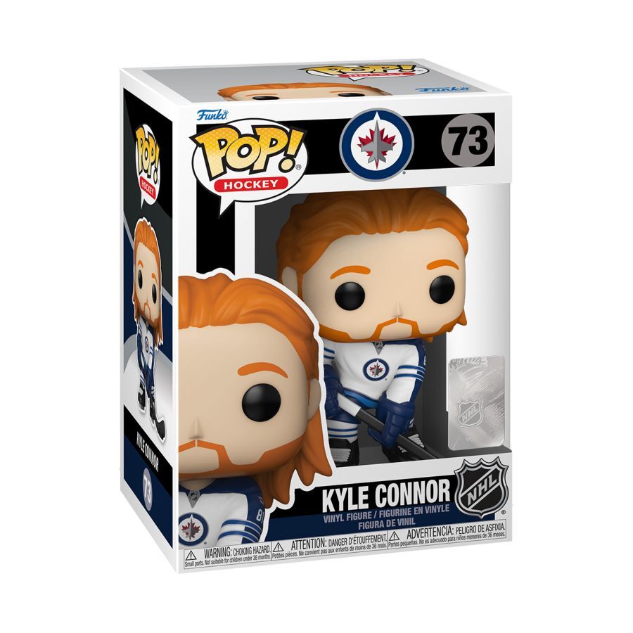 Pop! Funko Figurine NHL Jets Kyle Connor Home Uniform #73 Collectable Vinyl Toy — image 2