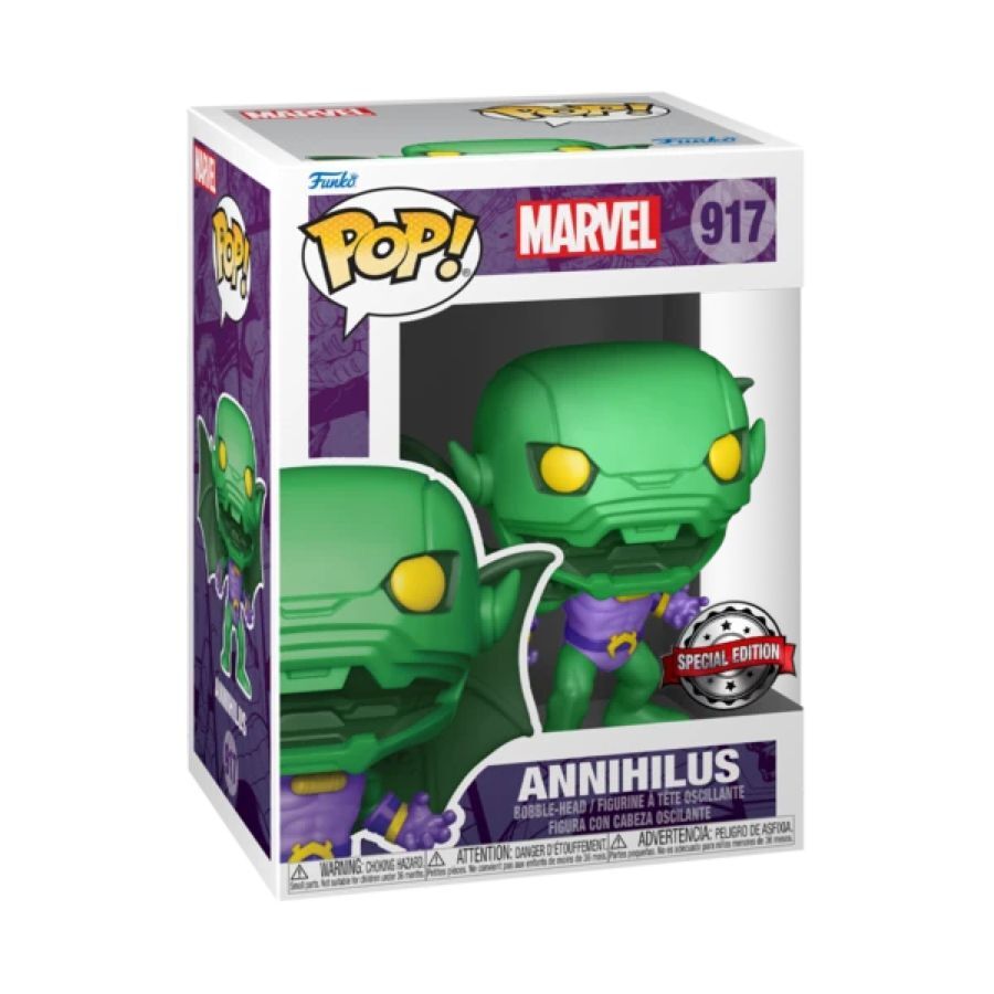 Pop! Vinyl Figurine 10cm Marvel Annihilus RS #917 Collectable Kids Toy 3y+ — image 2