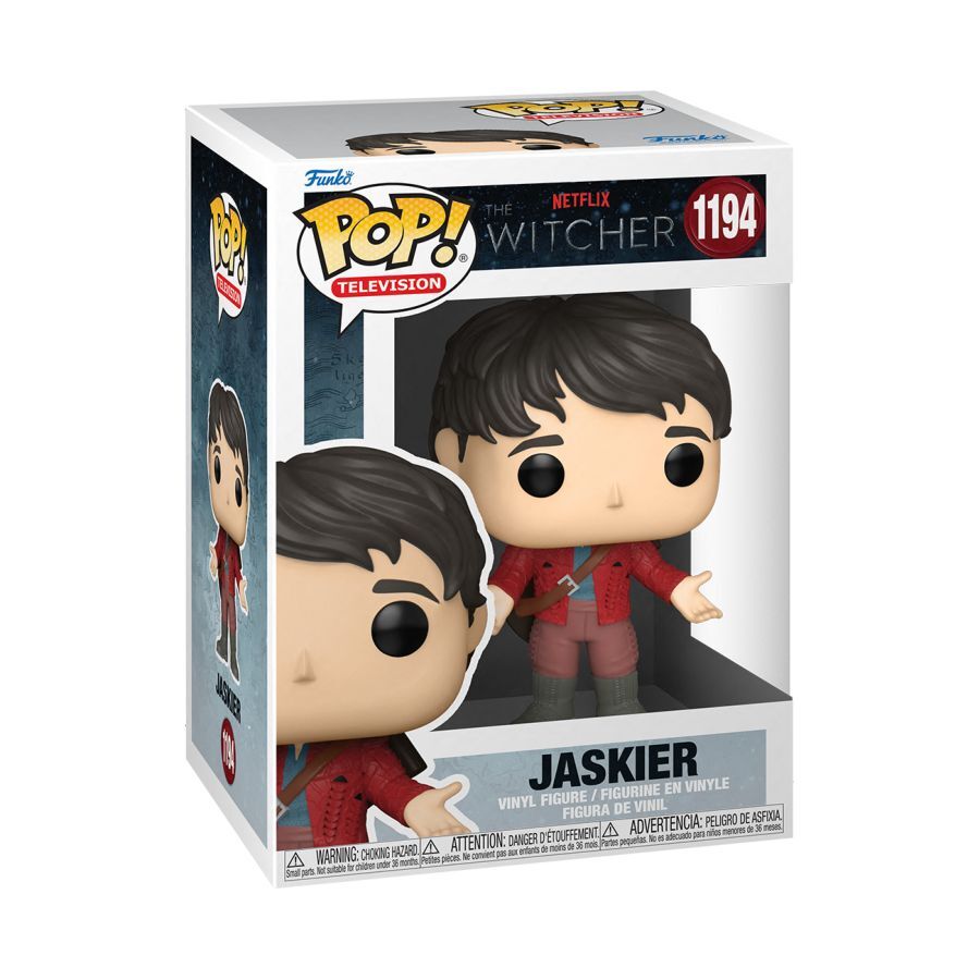 Pop! Vinyl Figurine The Witcher TV Jaskier Red Outfit #1194 Collectable 3y+ Toy — image 2