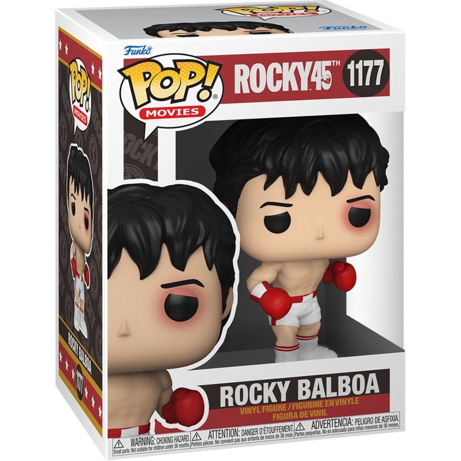 Pop! Funko Figurine Rocky Rocky Balboa 45th Anniversary #1177 Vinyl Collectable — image 2
