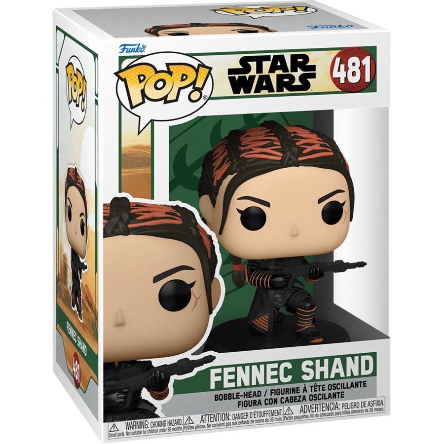 Pop! Vinyl Star Wars BoBF Fennec Shand #481 Funko 10cm Figurine Collectable Toy — image 2