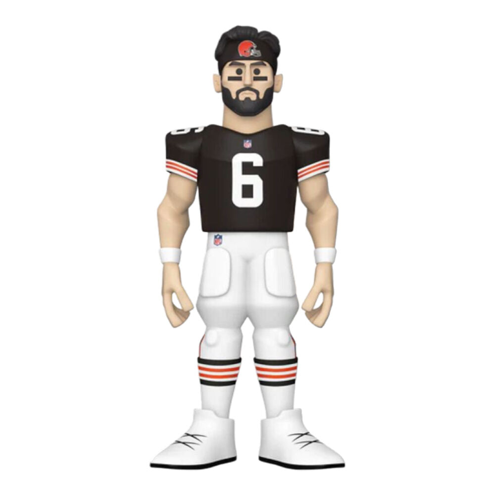 Funko NFL Football Baker Mayfield Browns Gold Premium Vinyl Action Figure Toy 12in