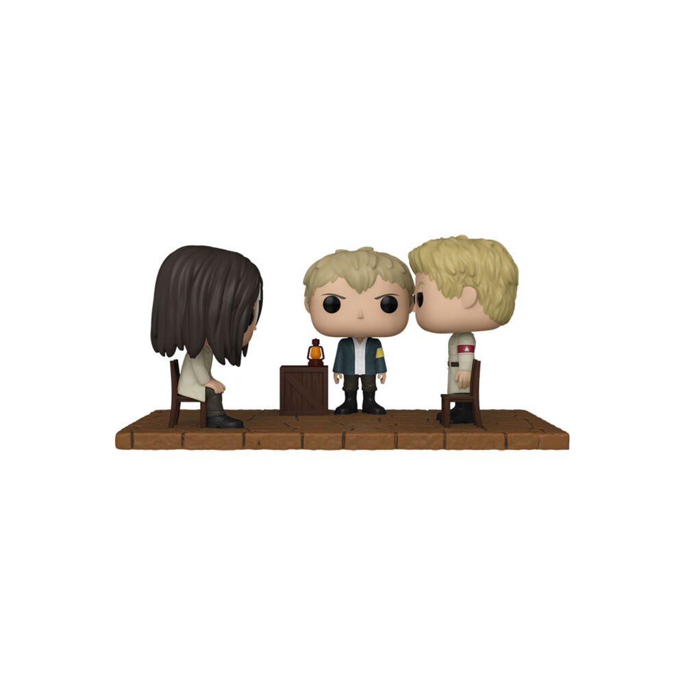 Funko Attack On Titan Eren Meets Reiner Pop Moment Figure Toy Vinyl Collectible