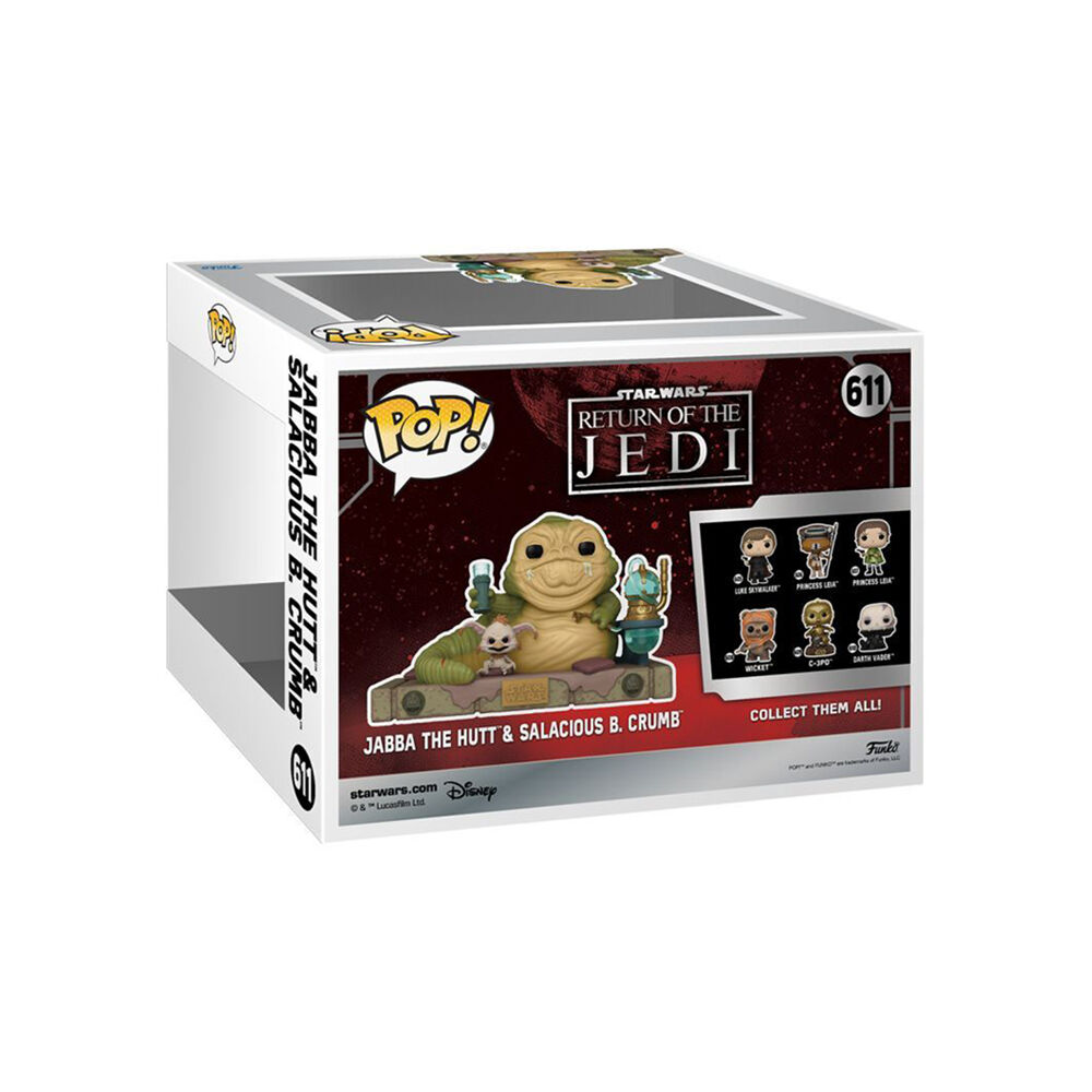 Funko Star Wars Pop Movie Moment Action Figure Toy Jabba The Hutt 5.7 Inch Vinyl — image 3