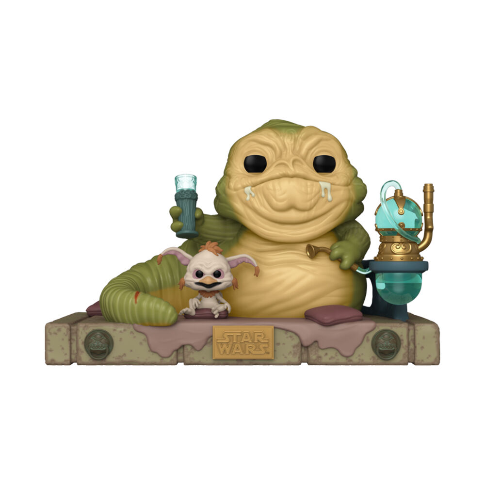 Funko Star Wars Pop Movie Moment Action Figure Toy Jabba The Hutt 5.7 Inch Vinyl