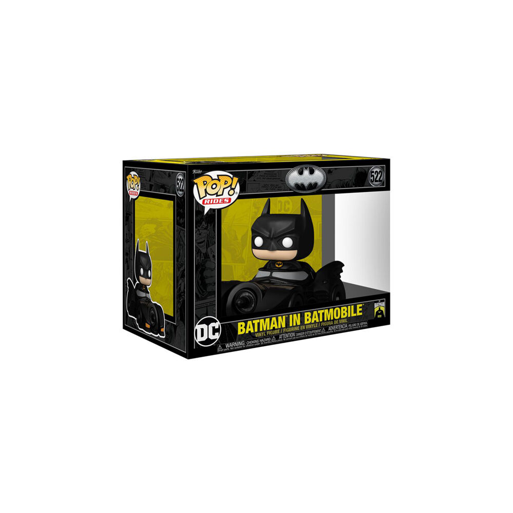 Funko Batman Batmobile 1989 85th Anniv Pop Ride Vinyl Movie Hero Action Figure Toy — image 3