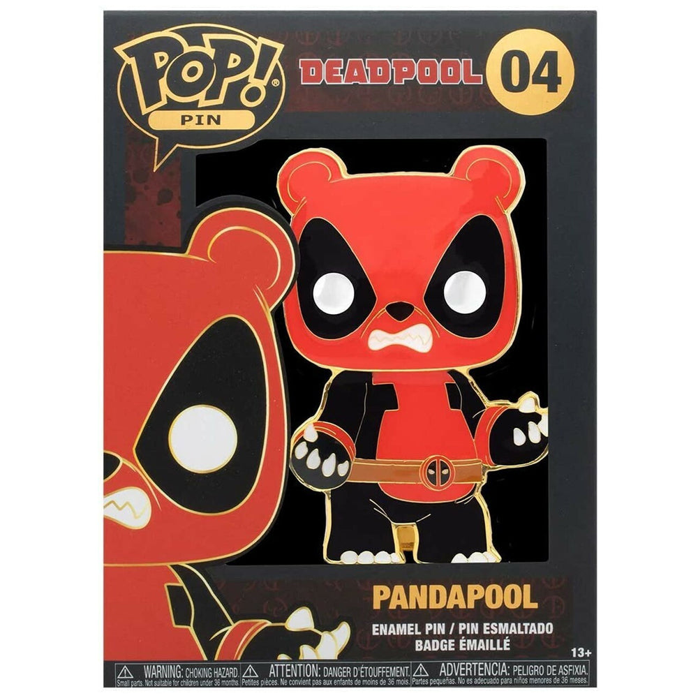 Pop! Deadpool #04 Pandapool 10cm Pop! Enamel Pin/Badge w/ Stand Collectible 13y+ — image 2