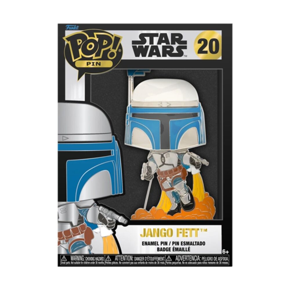 Pop! Star Wars Character Jango Fett Enamel Removable Stand Pin Badge #20 — image 2