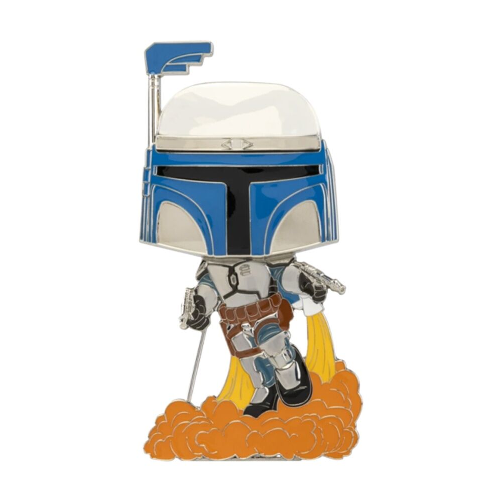 Pop! Star Wars Character Jango Fett Enamel Removable Stand Pin Badge #20