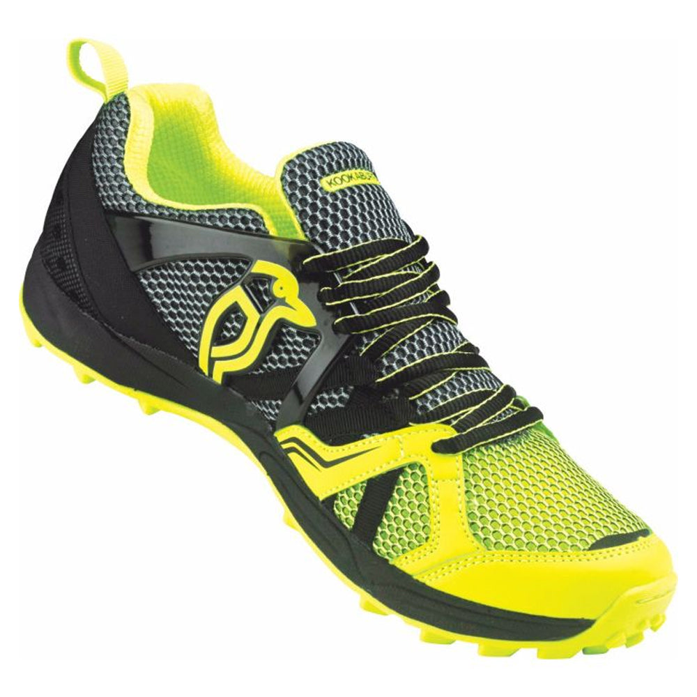 Kookaburra Fuse Unisex Field Hockey Sports Shoes Yellow/Black Size 4 US/3 UK — image 3