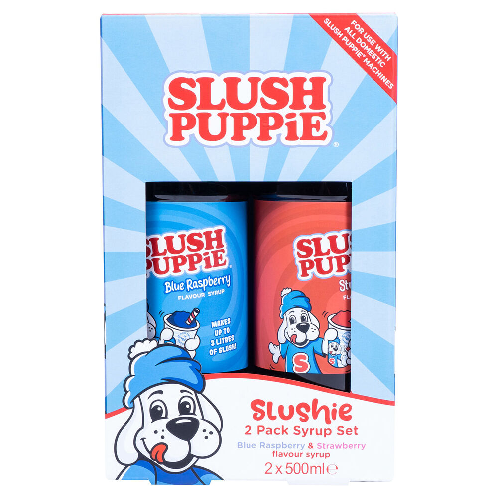 Fizz Creations Slush Puppie Drink Syrup Set Blue Raspberry/Strawberry 500ml (2 Pack) — image 3