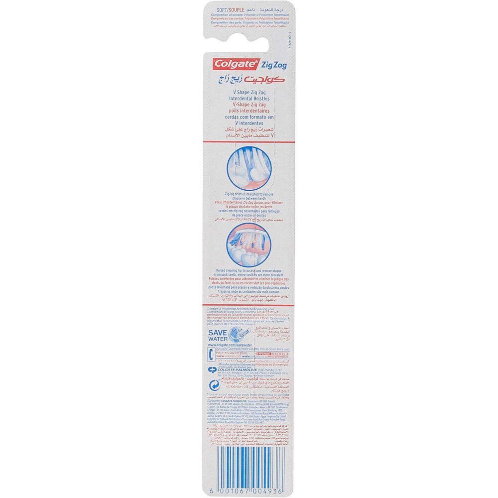 Colgate ZigZag Soft Toothbrush Assorted Dental Oral Teeth Cleaning Care — image 4