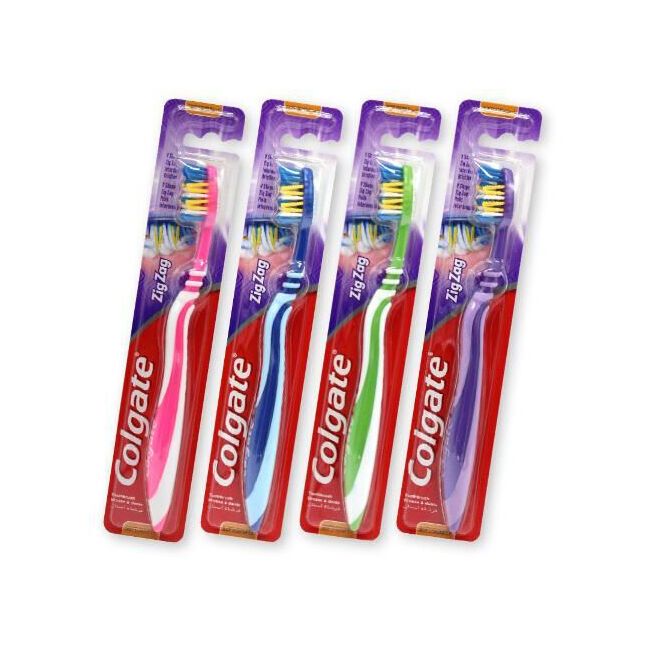 Colgate ZigZag Soft Toothbrush Assorted Dental Oral Teeth Cleaning Care (24 Pack) — image 3